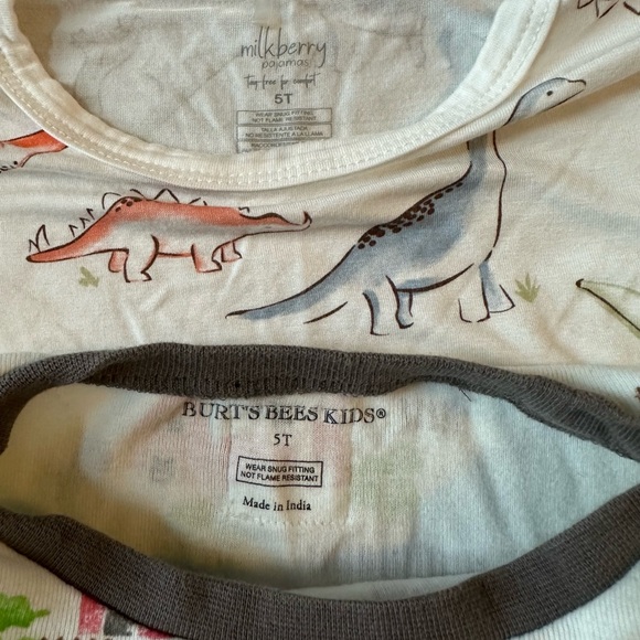 2 sets of boys pjs 5t - Picture 4 of 4